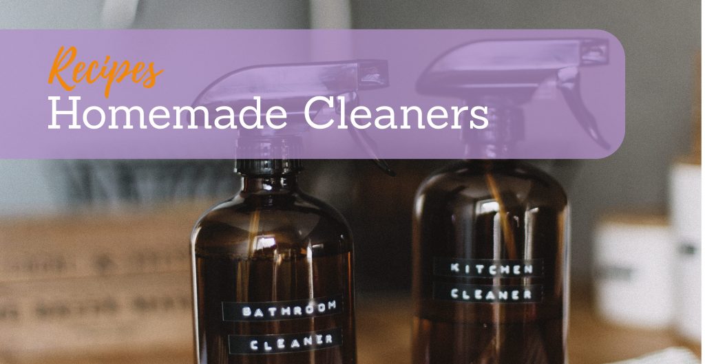 Homemade cleaners Recipes