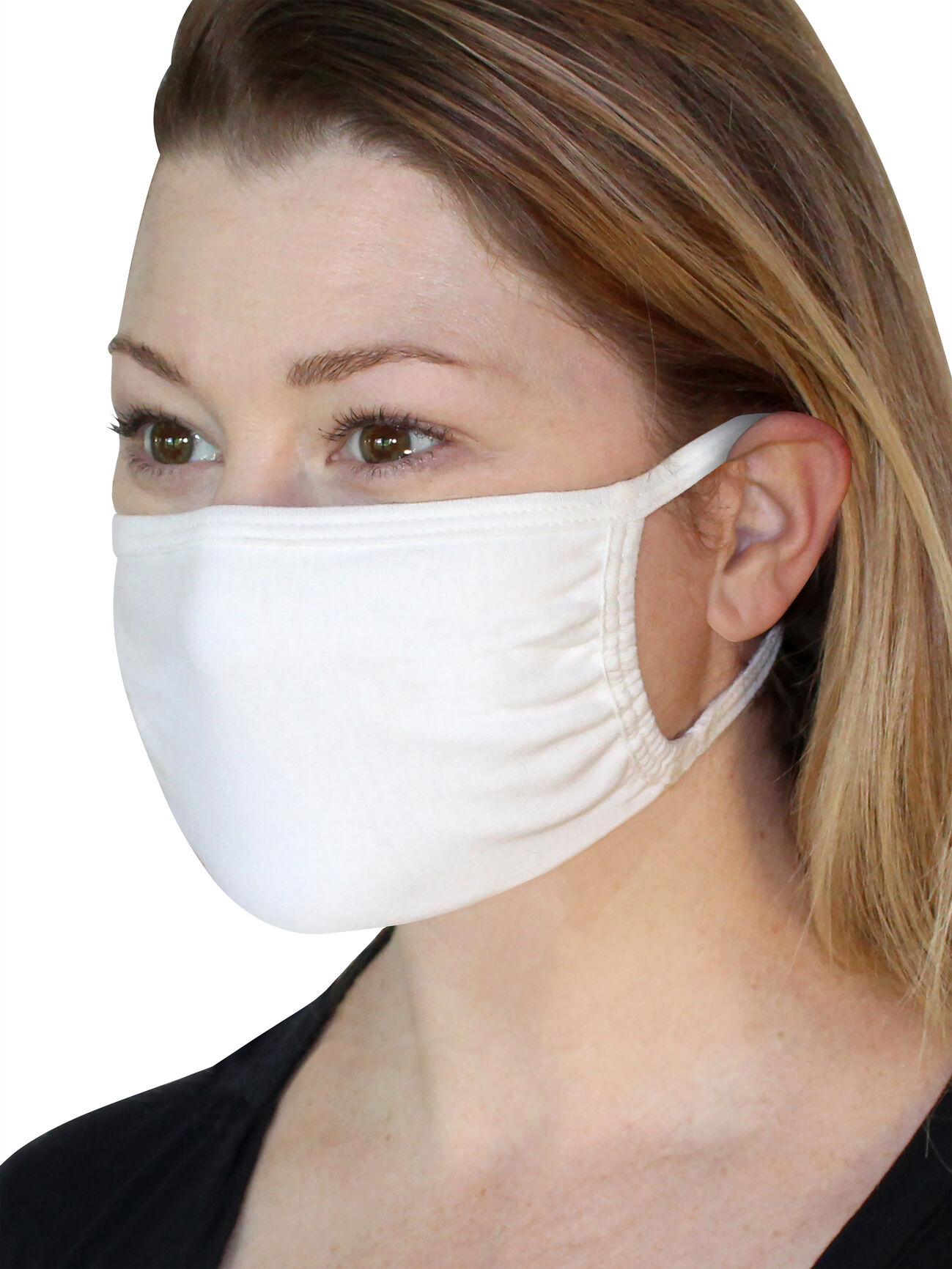 Adult 100% Cotton 3-Ply Face Mask by Fruit of the Loom