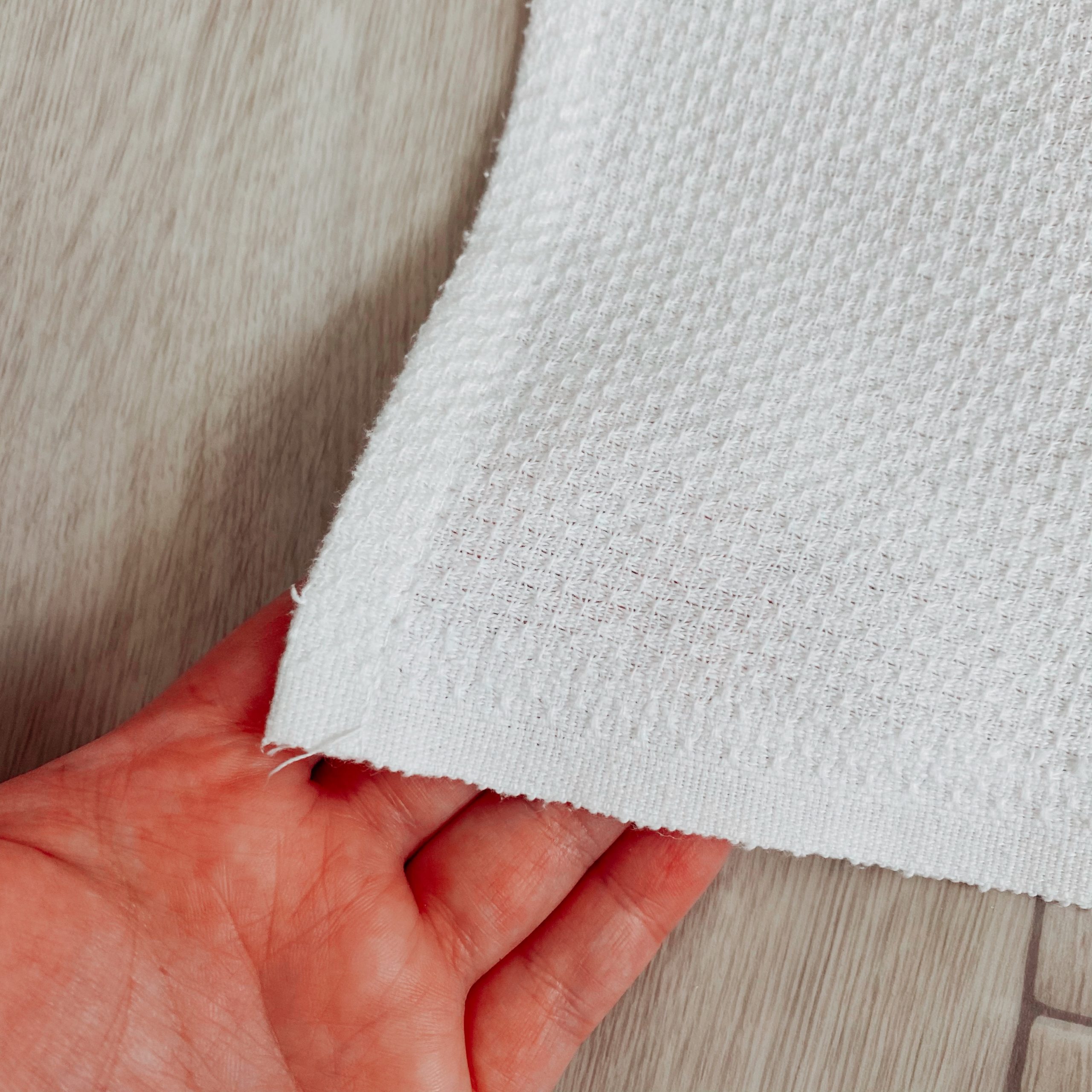 Cotton White Huck Towel Perfect for Embroidery