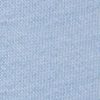 A blue organic cotton baby bib material