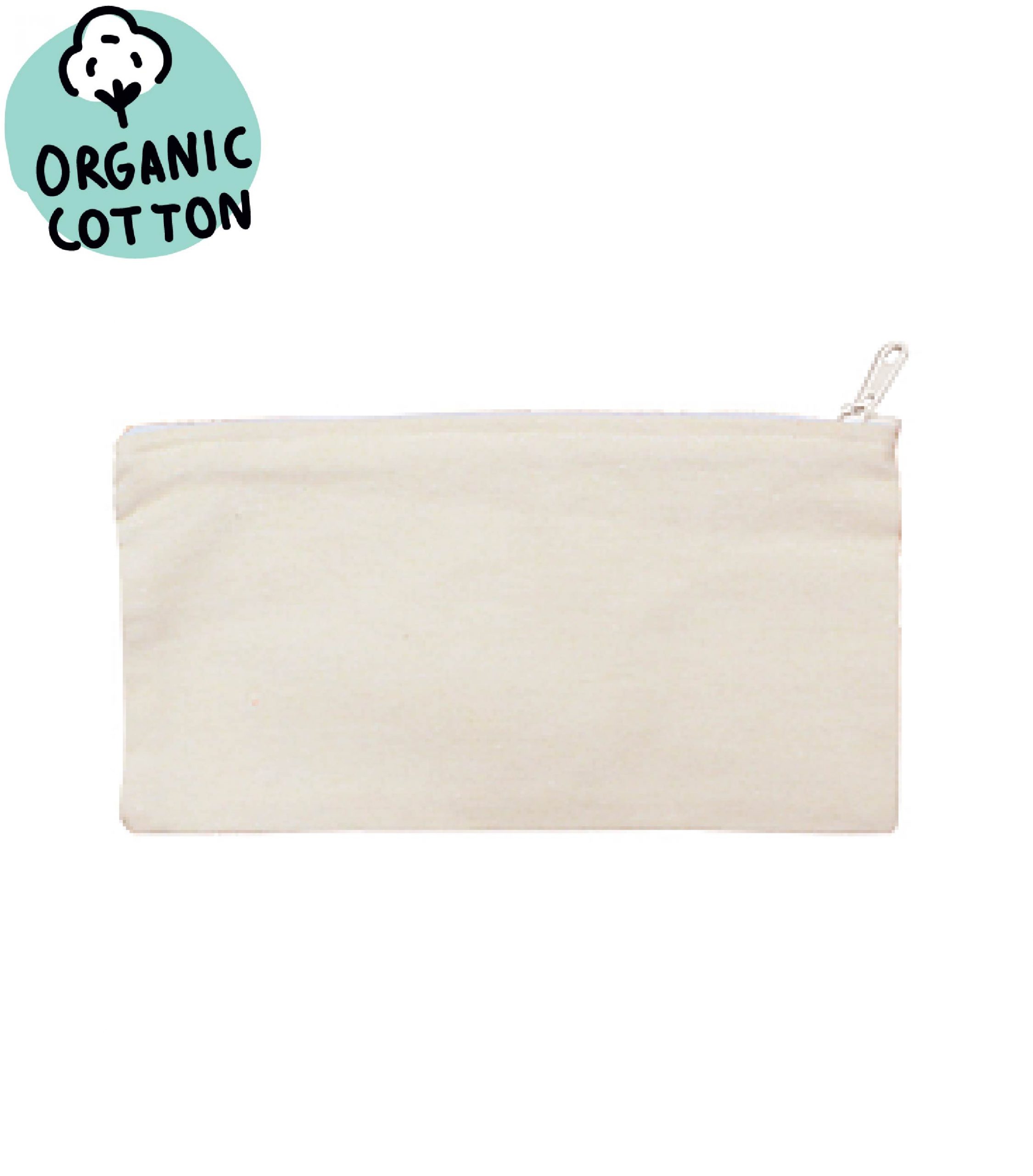 Wholesale Customized White Cotton Canvas Zipper Pouch, Cosmetic Makeup Bag  - China Ziplock Bag and Stationery Bag price