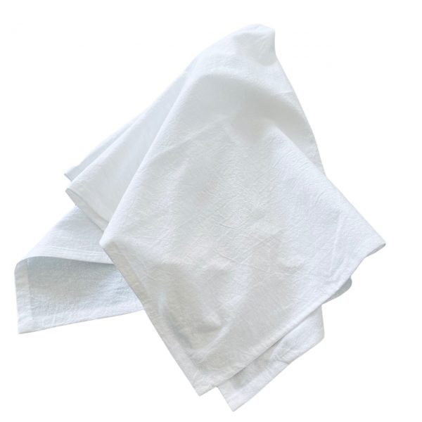 Deluxe Bright White flour sack towel