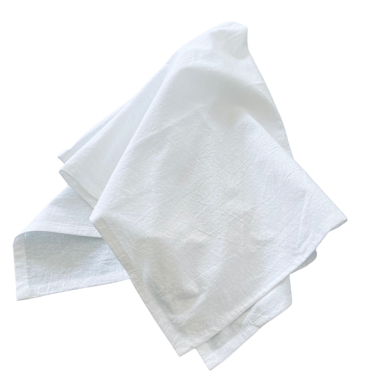 Personalizable Cotton White Flour Sack Towels