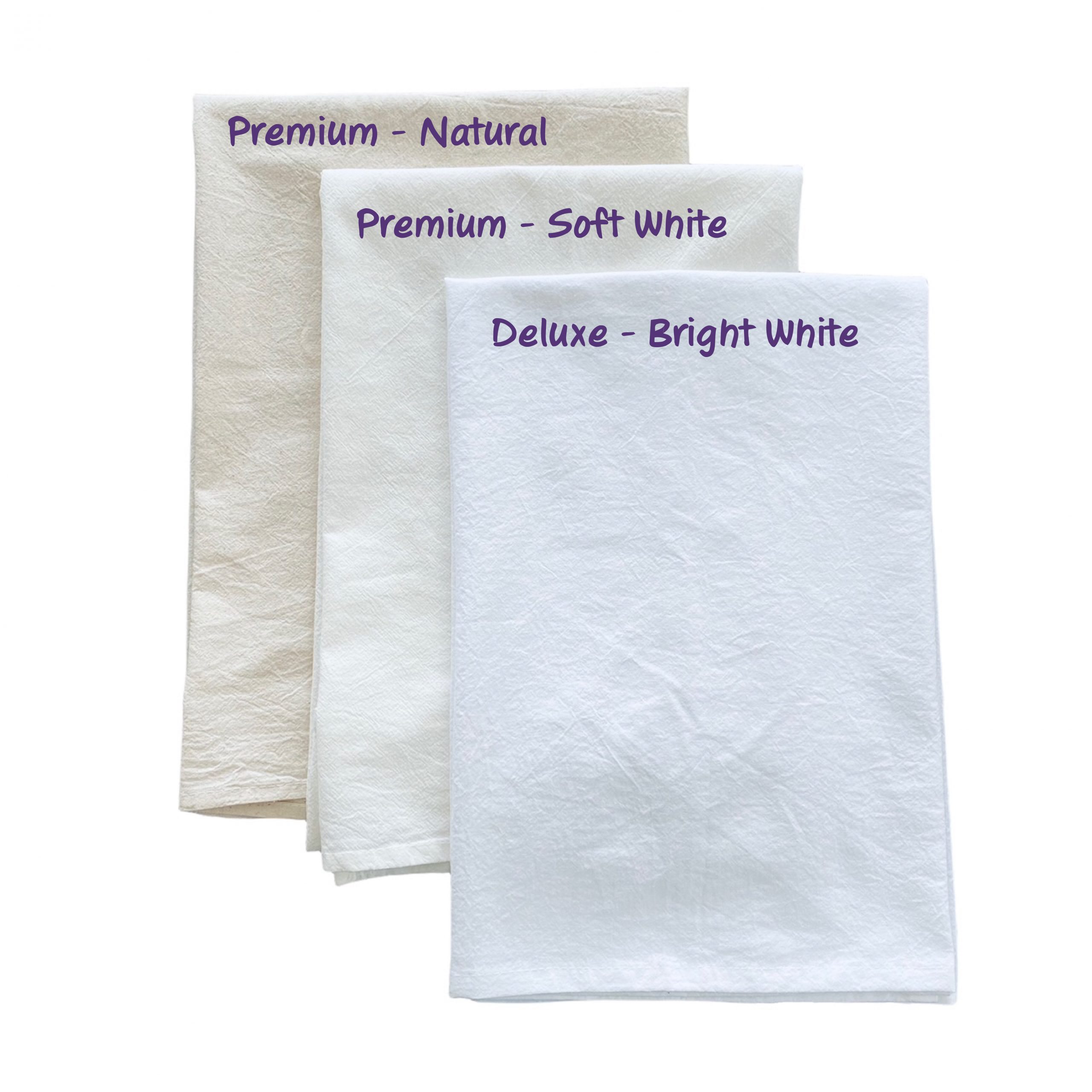 4pk 30x30 Flour Sack White - Room Essentials™
