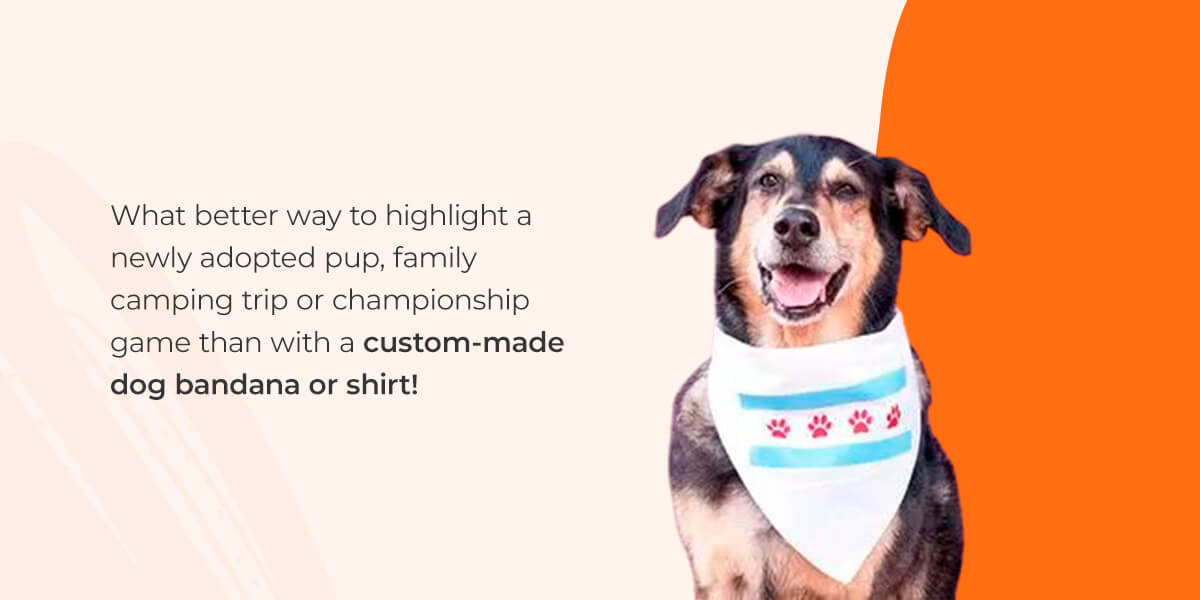 Custom Pet Apparel Blank or Personalized Dog Apparel