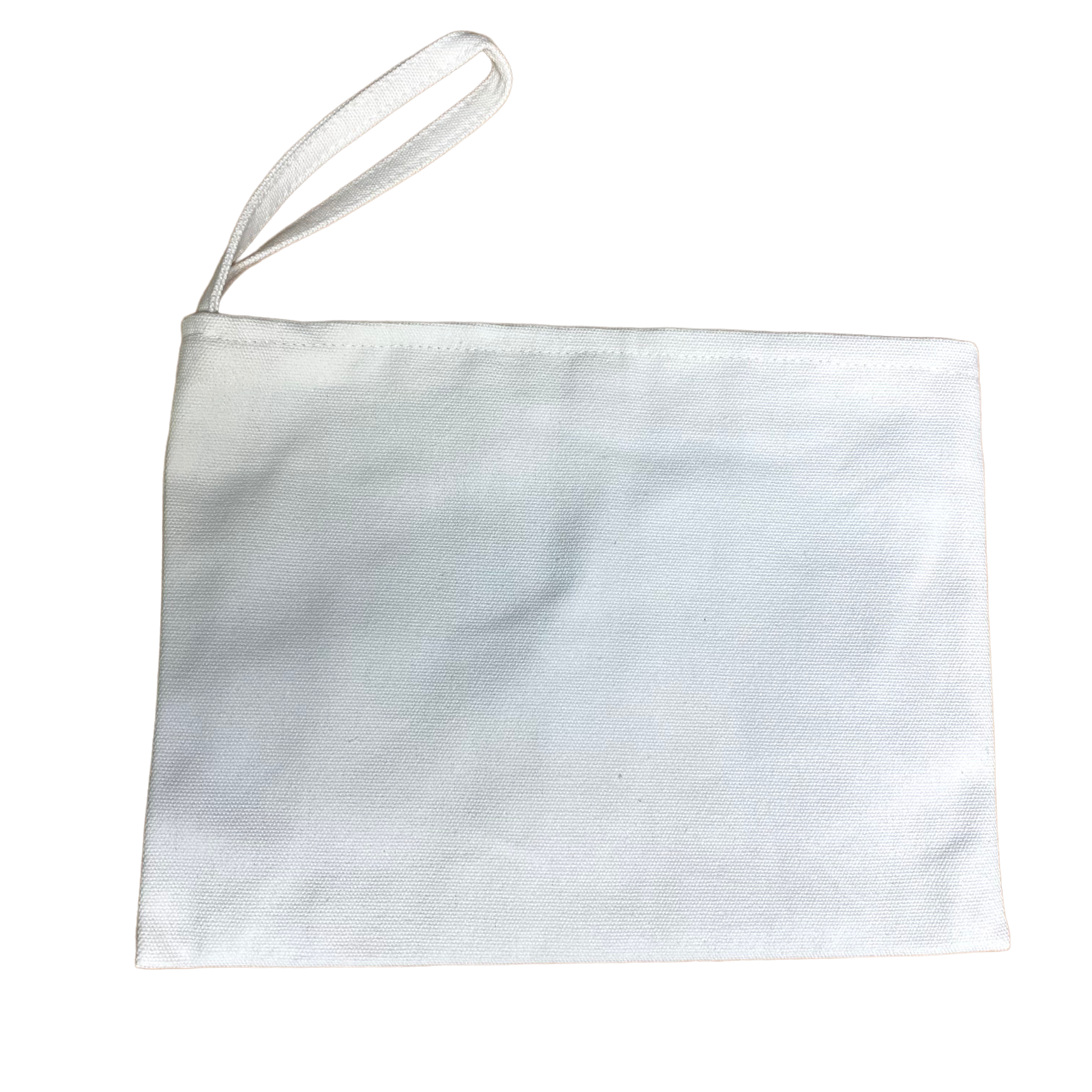 White Zippered Pouch - Pack of 10