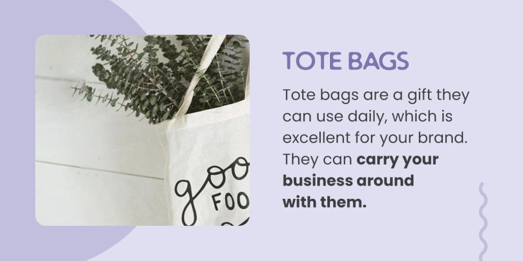 tote bags are a good promotional product
