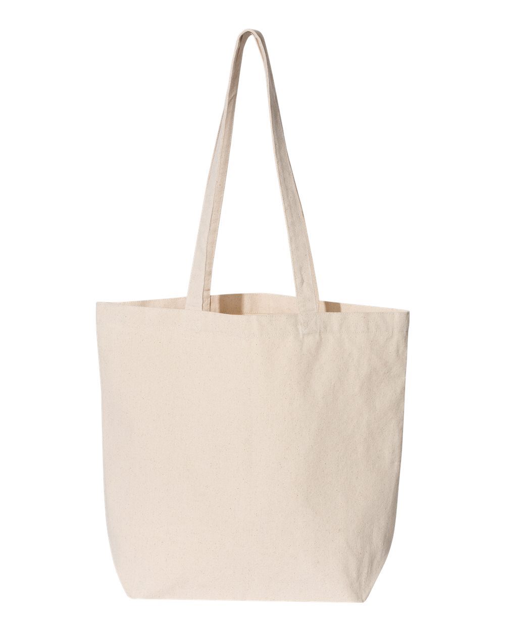 Large Canvas Tote with 32in handles - 17 3/4