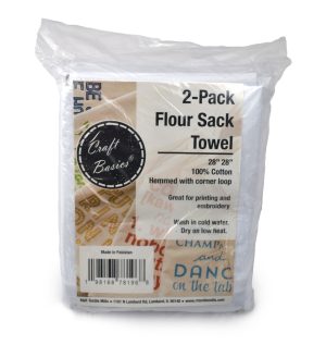 28 in x 28 in Dish Towel - Two Pack