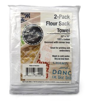 33 in x 38 in Flour Sack Towel - Two Pack