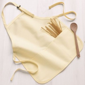 Full-Length Apron with Pouch Pocket by q-tees