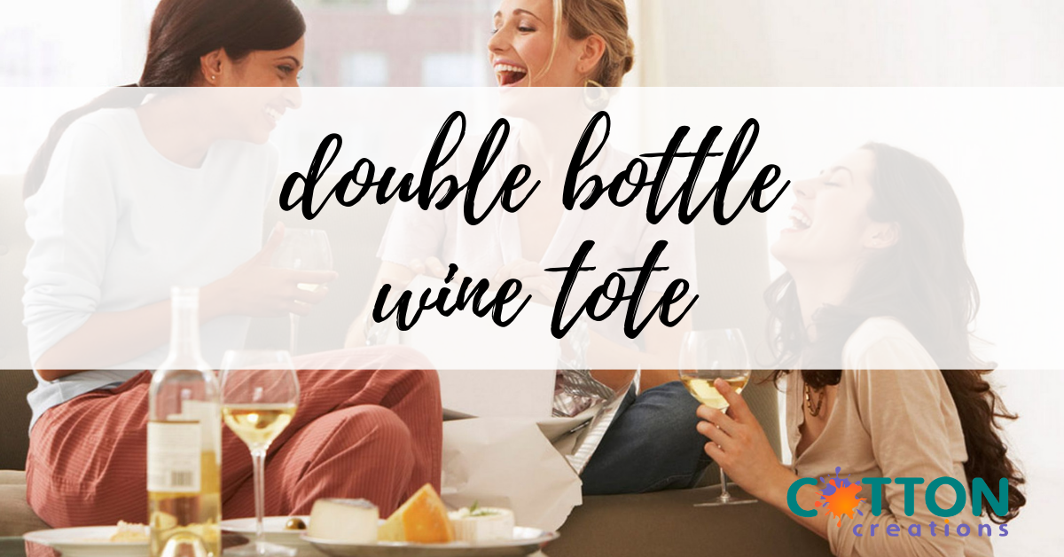 double bottle wine tote