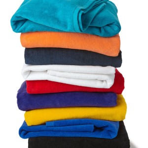 Velour Beach Towel:  30in x 60in