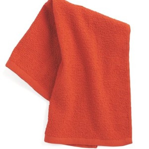 Velour Hemmed Rally Towel:  11in x 18in