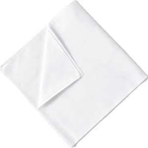 Handkerchiefs Hanky White Premium Cotton Blend, 16″ x 16″