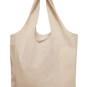 6oz Organic Cotton Large Stow Away Tote Bag
