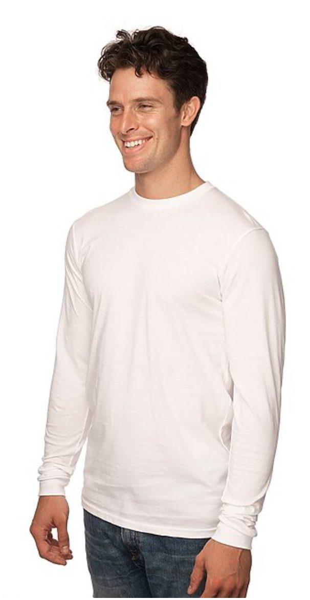 Organic Cotton Unisex Long Sleeve Tee - Image 4