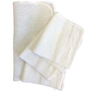 Home Basics Waffle Weave Dish Cloth - 11" x 11" (4-Pack) by R&R Textile Mills, Inc.